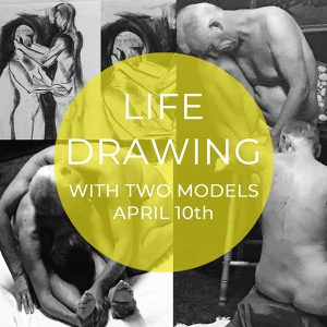 Two models Life Drawing